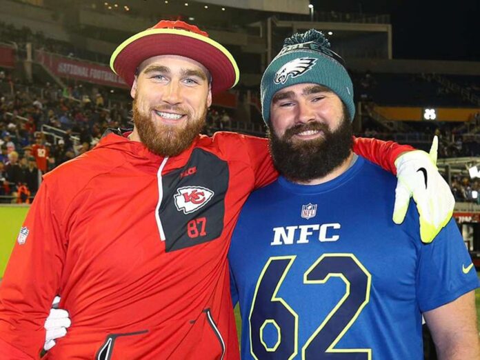 The Kelce brothers rise to NFL stardom in pictures ahead of the playoffs