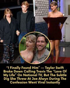 I Finally Found Him.” Taylor Swift’s emotional confession on Colbert